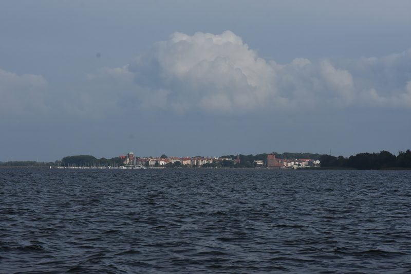 Kamień Pomorski w drodze powrotnej — zachęca do odwiedzin następnym razem