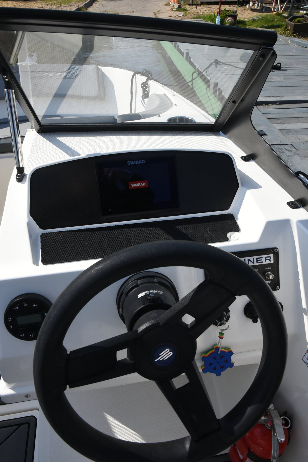 Ploter i sterowanie jachtu